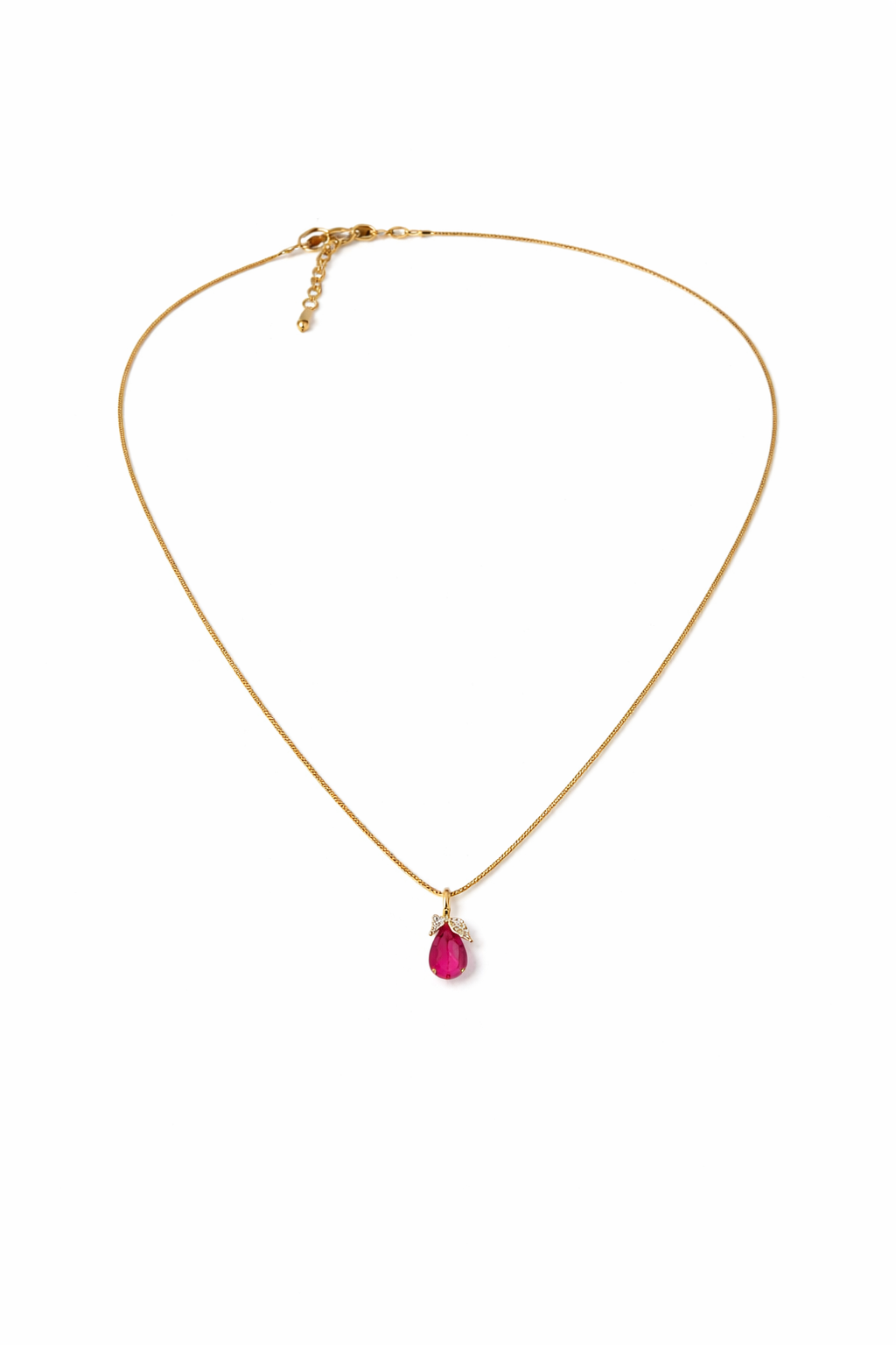 Pink Drop Kette