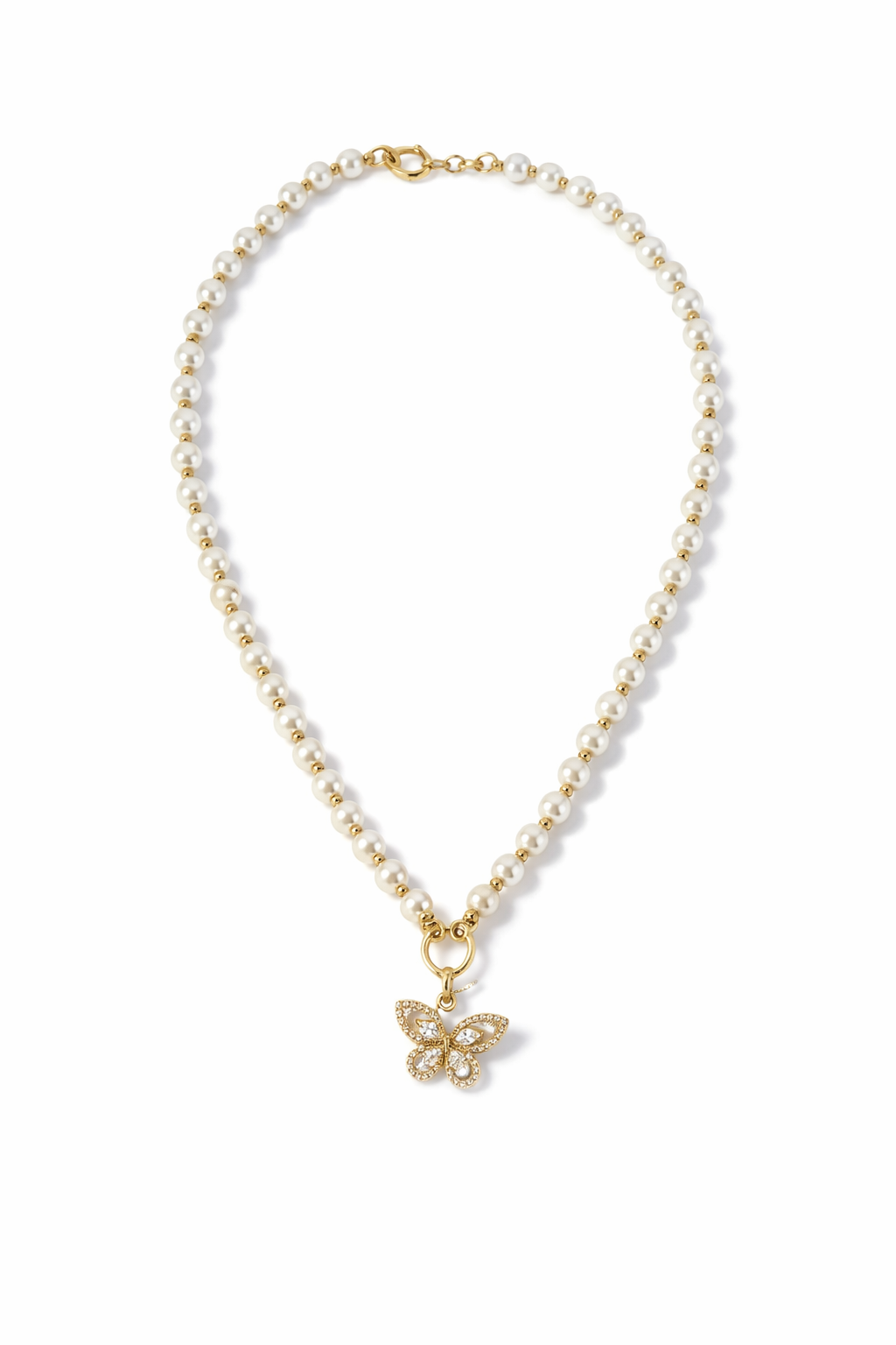 Perlenkette Schmetterling