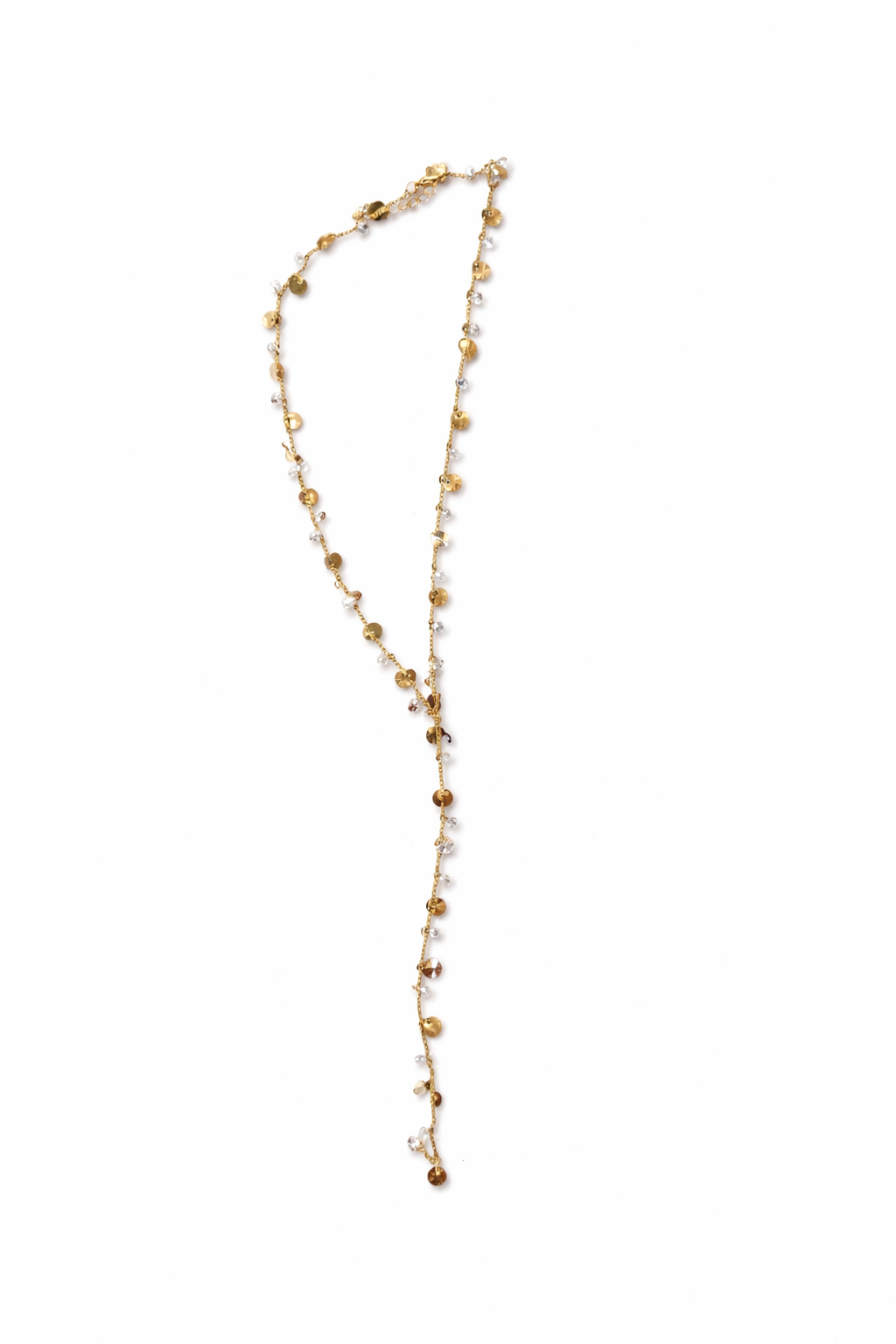 Y-Kette Golden Drops