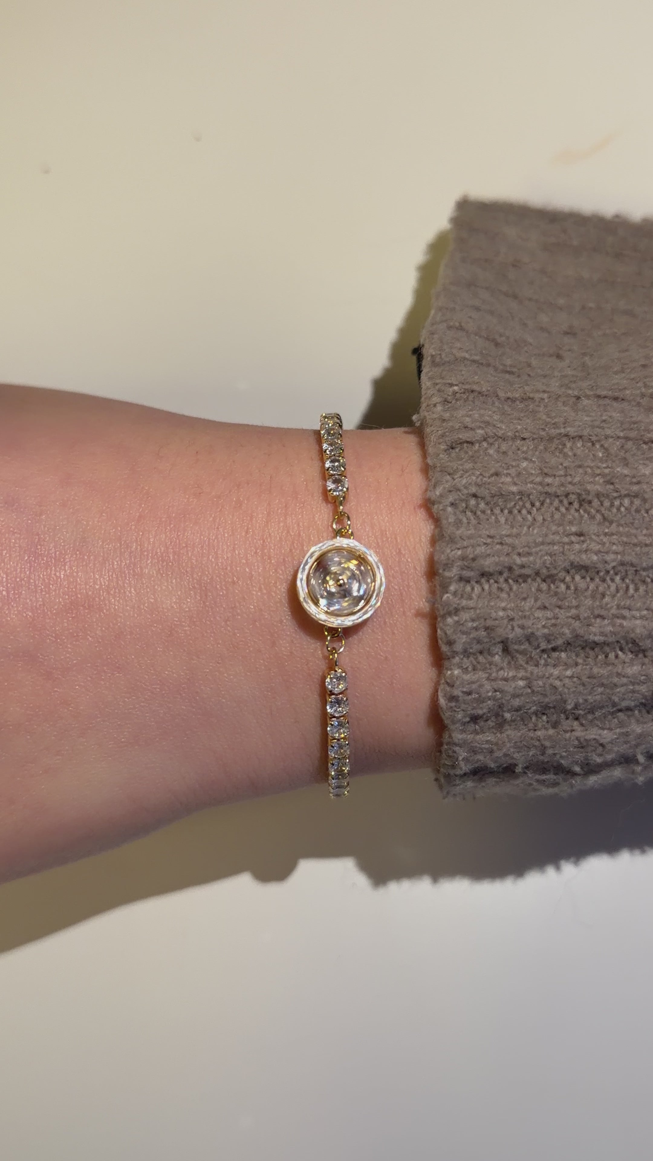 Glanz Dreh-Armband